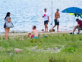 Nobody says no to Amanda, our Cuban girl. 'Sir, some place where I can swim naked?'